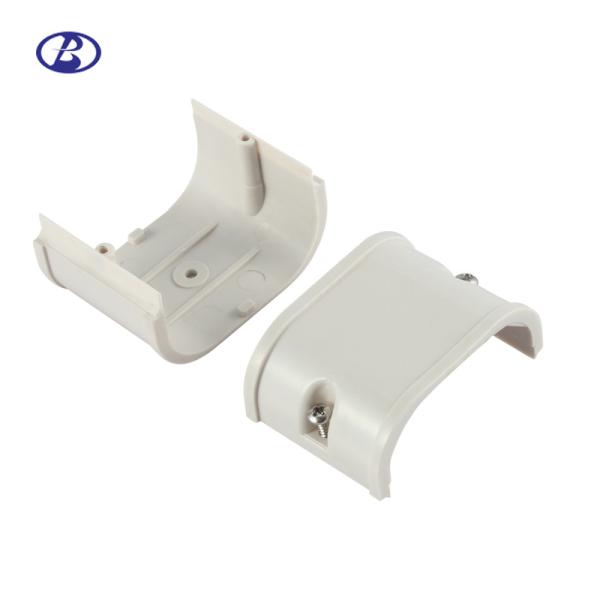 150mm White PVC Decorative Duct Kits Split Air Conditioner Pipe Cover Joint Straight Coupling