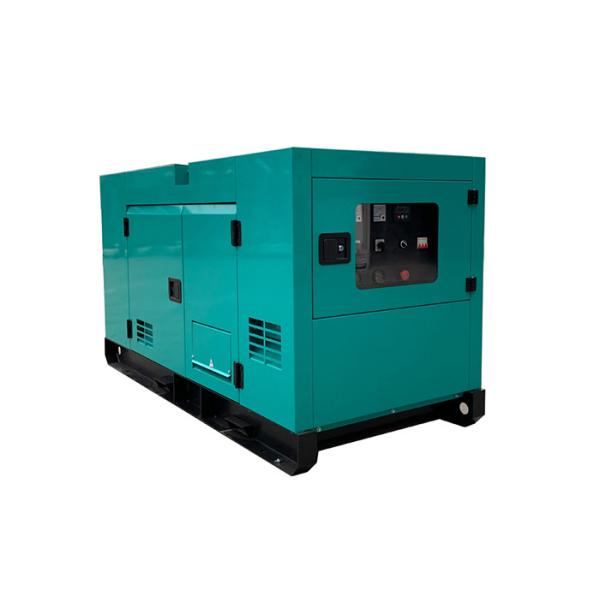 Soundproof 12kw / 15kva Fawde Diesel Power Generator Set AC 3 Phase Water Cooling