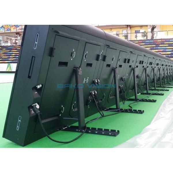 P10 LED Stadium Advertising Boards For Sports Perimeter Commercial Advertising