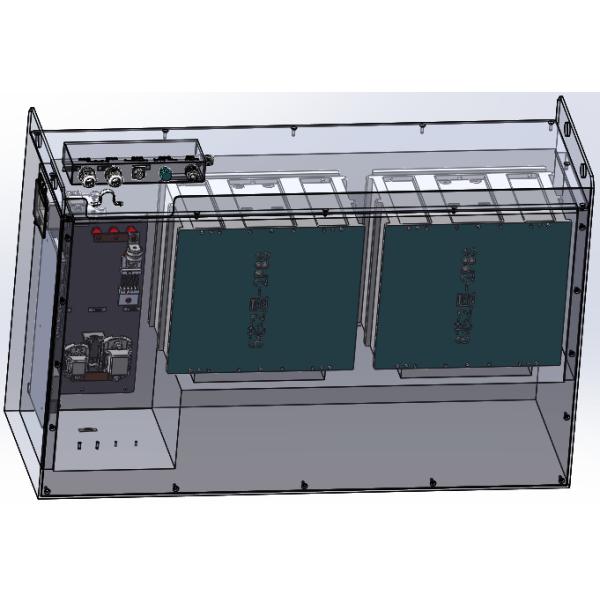 корабль загрузки блока питания иона лития 51.2v 350ah