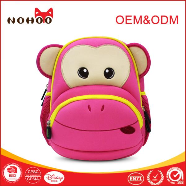 13L Preschool Animal Backpacks For Baby Girls Boys OEM / ODM Available