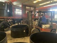 3LPE revestido linha de tubulação juntas de calor mangas encolhíveis 15-20Mpa