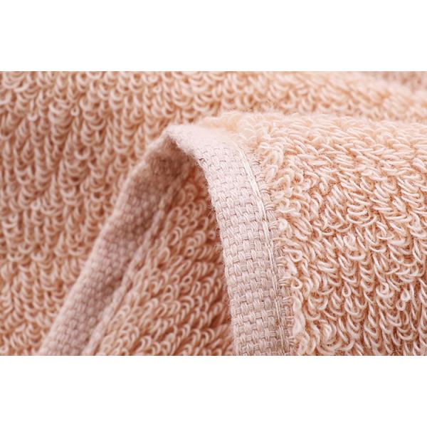 Set de toallas de baño de algodón con logotipo bordado suave y absorbente tamaño personalizado 34 * 74 cm