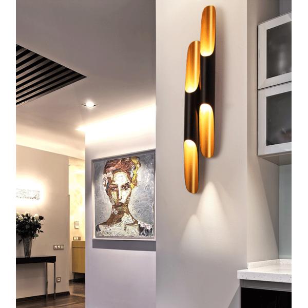 свет стены E27 60*600mm/80*800mm бамбуковым склоненный Sconce современный