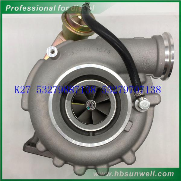 K27 53279887138 53279707138 Auto Turbo Charger Mercedes BENZ OM442 Engine Support