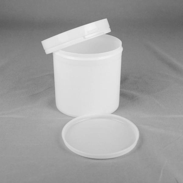 Stackable Plastic PP Food Storage Buckets With Lids And Handle