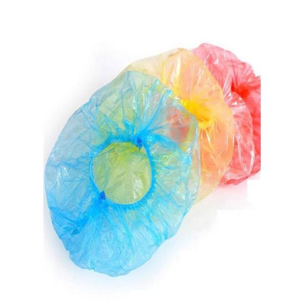 Головная крышка прозрачной пластмассы устранимая пылезащитная для больницы/гостиницы/медицинского