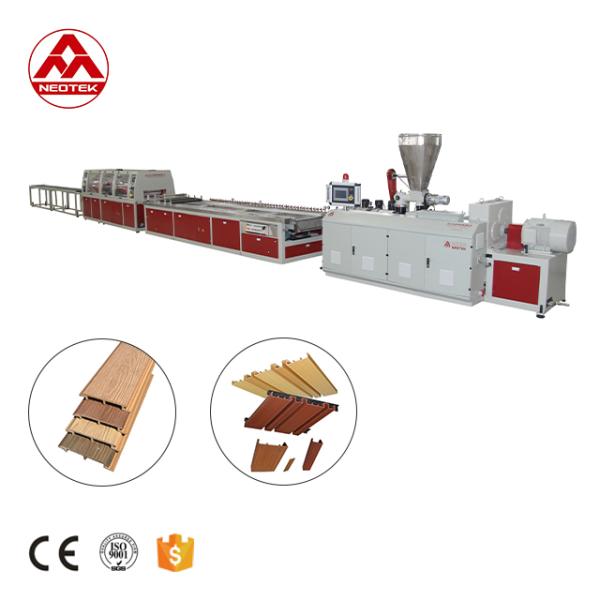100kW Power PVC Based WPC Extrusion Line for Advanced Technology