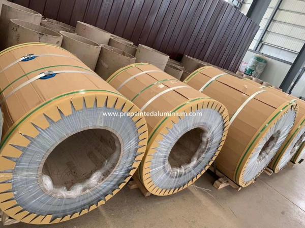 Pink 0.45mm 1200mm ASTM B209 PPAL Prepainted Aluminium Coil