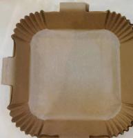 Cozinhando a vara de papel quadrada descartável do pergaminho da frigideira do ar não impermeável