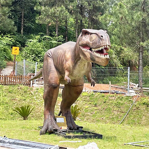 Outdoor Playground Waterproof Animatronics Dinosaur Robotic Simulation Model
