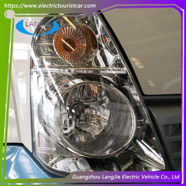 Azul / Blanco 14 asientos 1,25L Gasolina coche de turismo para el coche de vacaciones