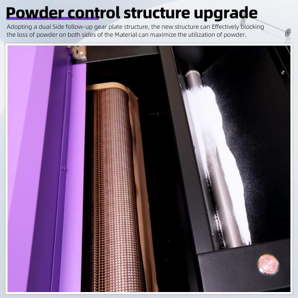 25 polegadas DTF Pulver Shaker Fully Automatic Pulver Shaker para 60cm DTF impressora