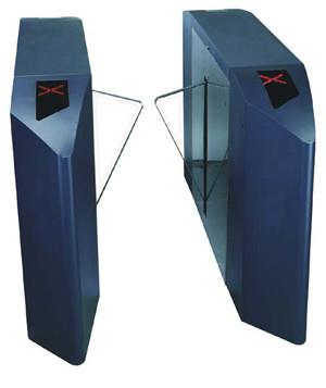 Half Height Automatic Systems Turnstiles Anti Recoil For Government Offices