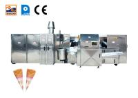 2.0hp máquina para hacer conos de azúcar laminada automática máquina para hacer conos de helado