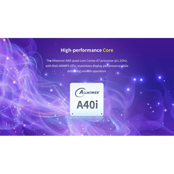 H0 Smart HMI Board Allwinner A40i четырехъядерный Кортекс-A7 @1.2GHz Android 7.1