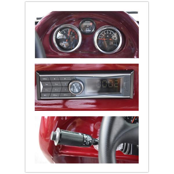 Mini Electric Vintage Cars 72V DC Motor / Multi Passenger Golf Carts