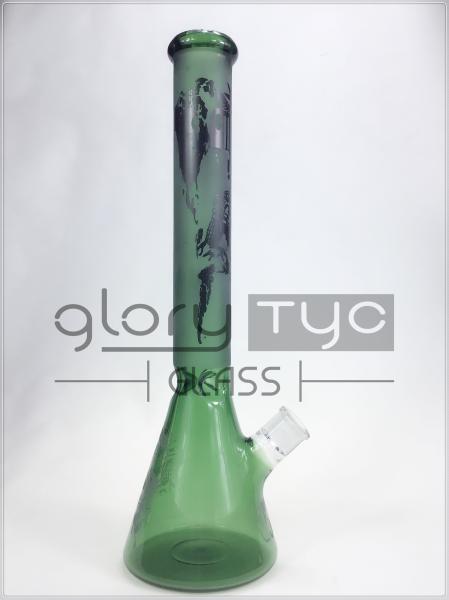 Tubulação de fumo alta do vidro de Borosilicate 12 polegadas