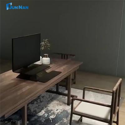 LCD TV Lift Stand With Rolling Wheel Lcd Tv Wall Mount Monitor Stand