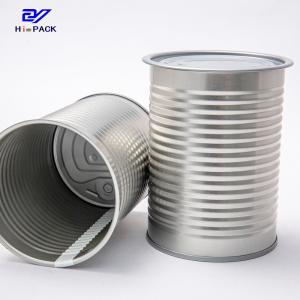 Food Grade Sauce Tin Can for Pet Food Packaging with BPA Free and Easy Open Lid