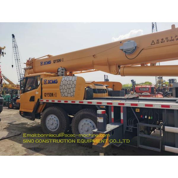 2009 KN M Lifting Moment Telescopic Truck Crane QY50K QY50K-I QY50K-II 50 Ton High Operating Efficiency