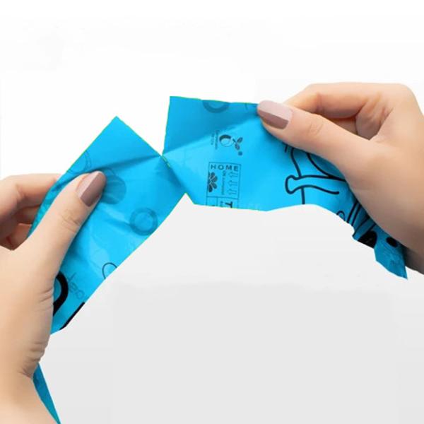 Custom Corn Starch Based Biodegradable Eco Friendly Outdoor Pet Dog Poop Waste Bag