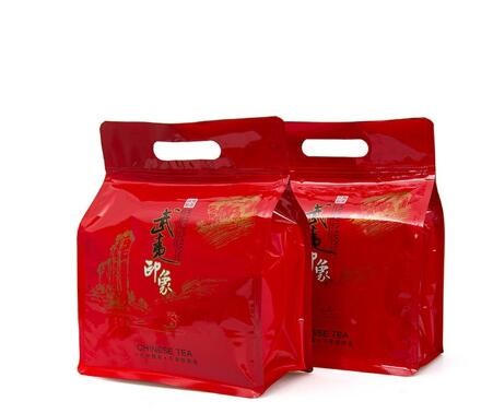 Wholesale Biodegradable Heat Seal Custom Print Aluminum Foil Plastic k Empty Green Tea Bag With Hole