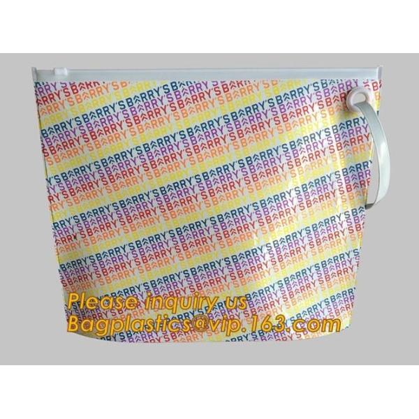 A4 PVC document carry bag,file pouch,A5 A6 PVC zipper pouch with sequins wholesales / customize 6 rings PVC zipper file