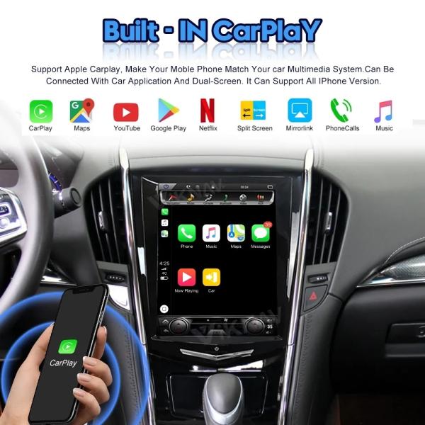 10.4 дюймовое авторадио для Android для 2004-2007 Cadillac Ats Cts Srx