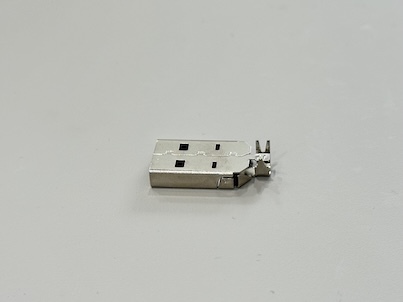 USB 2.0 AM Dual-Piece Connector | Brass Shell, Ni Plated 80u”, Wire Cable Electrical Signal Connector for PCB, Power & Automotive Applications