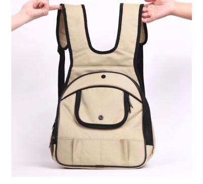 saco respirável de 27*19*31cm Mesh Dog Pouch Washable Shoulder para animais pequenos