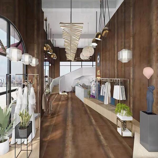 Цвета Брауна стиля Foshan плитки пола нового внутренние, деревенские плитки стены 600x1200