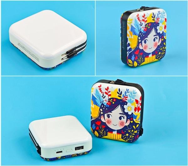 Custom Logo Blank Sublimation Power Bank 10000mAh Li Polymer Portable Wireless Magnetic Phone Charger Power Bank For Iphone