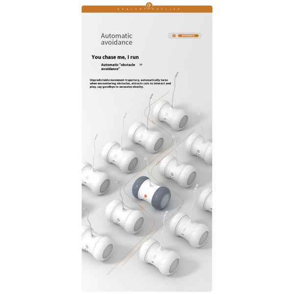Modern Indoor Electric Automatic Roller Tumbler New Design Funny Cat Toys with Eco-Friendly Laser Interactive Self-Play Pet Toys
