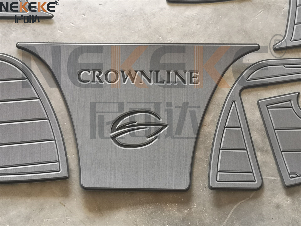 Crownline 220EX 2007 Swim Platform Cockpit EVA Faux Teak Deck Mat Marine Flooring Pad