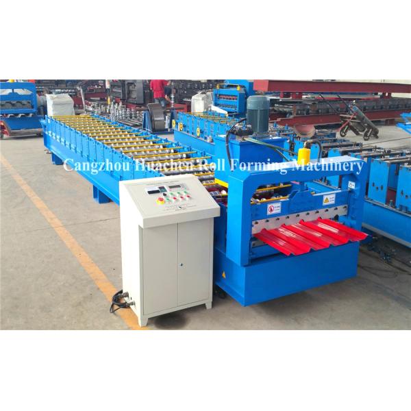 Galvanized Steel Profile Metal Roofing Corrugated Sheet Roll Forming Machines C10