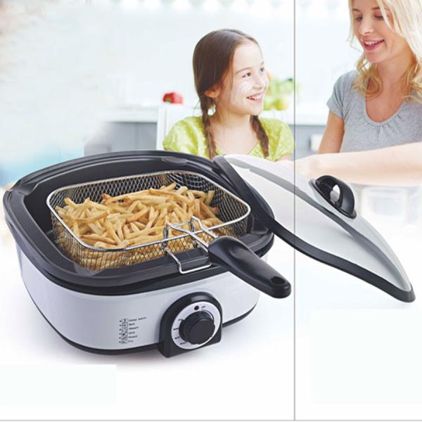 Knob Control Electric Multi Cooker Easy Operation 220V Fast Cooking Speed