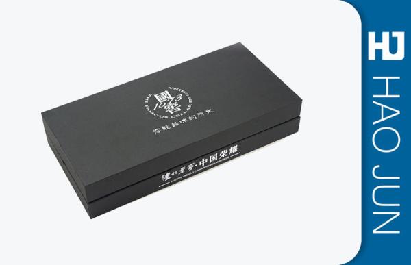 Promotional Black Wine Glass Gift Box With Lids Luxury Packaging Boxes