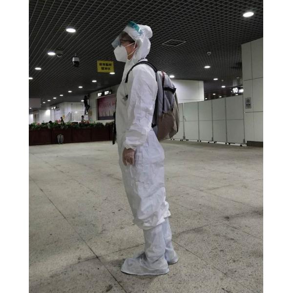 Не стерильная устранимая защитная одежда, защитный костюм Ковералл водоустойчивый