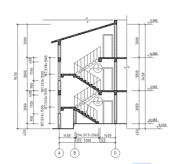 Straight Stringer Staircase VK10S Double Steel Plate Stair,304 Stainless Steel,Glass Tread,12mm Tempered Glass Railing,