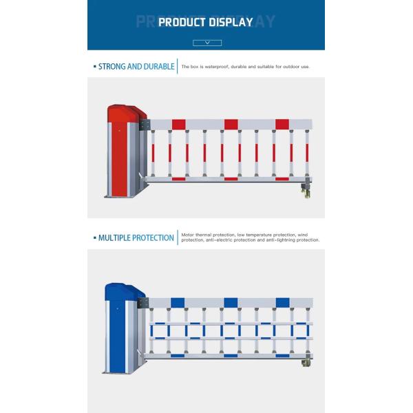 Шкафа цвета системы управления стоянки управлением движения транспортных средств барьер ворот красного белого воздушнодесантный автоматический паркуя
