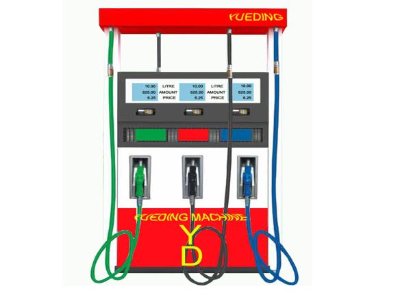 3 PRODUCTS 6 NOZZLES 6 HOSE FUEL DISPENSERS OR FUEL DISPENING PUMPS SUNCTION TYPE