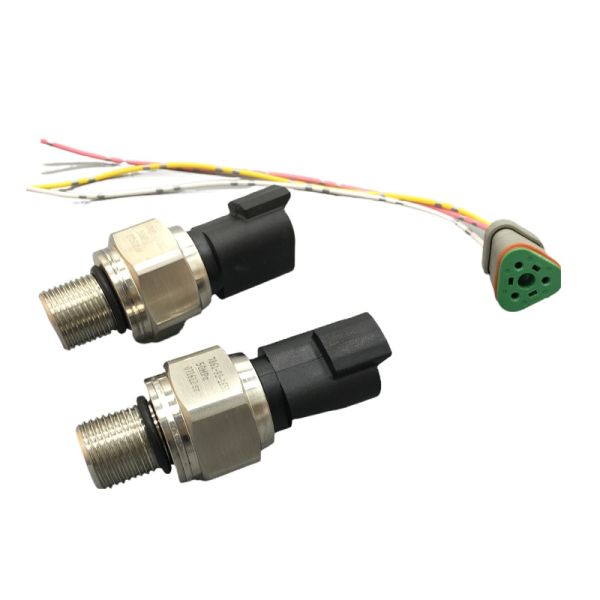 JUYULONG High Pressure Sensor for Komatsu 130 200 210 300 360-7 Excavator Hydraulic Pump Compatible Construction Machinery Part