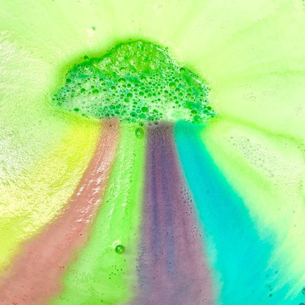 Essential Oil Bath Salts , Organic Rainbow Bath Bomb For Kids