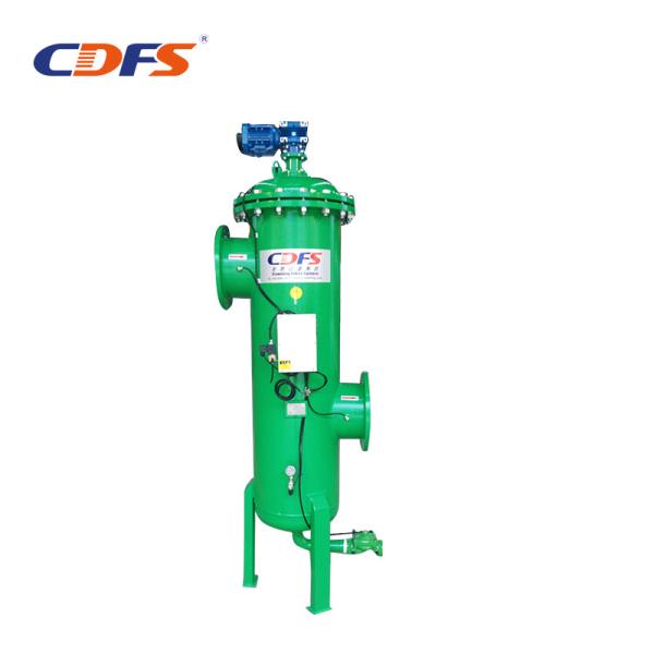 Carbon Steel Housing Automatic Water Filter High Flow With SS304 / 316L Screen