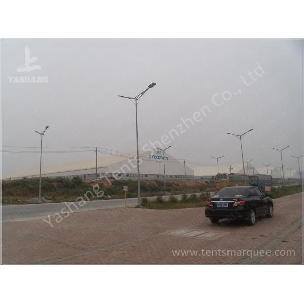 Temporary Industrial Storage Buildings Movable Plant Tent With Functional Container