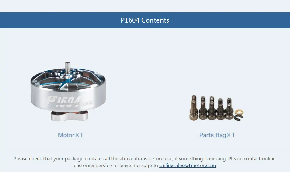 T-MOTOR P1604 2850KV 3800 RC Brushless Motor For Drone FPV Racing Multirotor Spare Parts Accessories 3-6S Waterproof Shaft 2MM