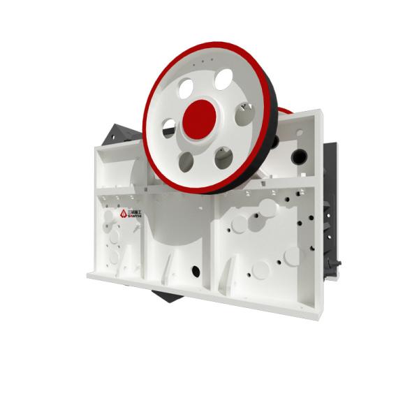 Iron Concave Mobile Crushing Plant Stone / Ore Jaw Crusher With Casting Wear Part For Discharge Granularity 0-300mm