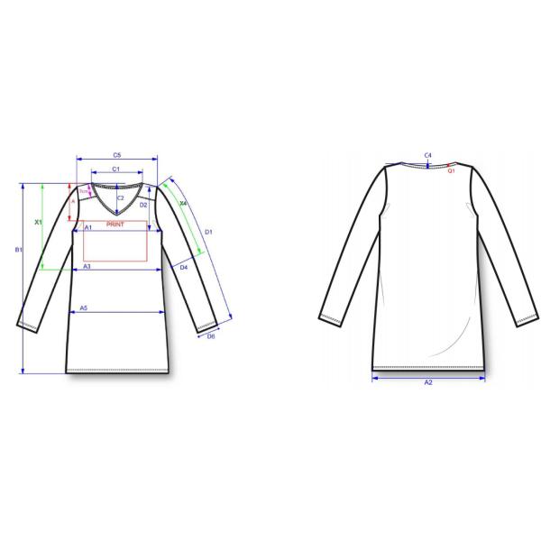 Comfy Women'S Pajamas Ladies Viscose Elastane Jersey Night Dress