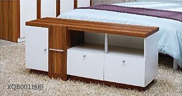 1.3m Simple Modern Style White TV Unit TV Stand With Three Drawers